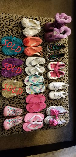 Girls Toddler shoes sizes 6, 7 and 8