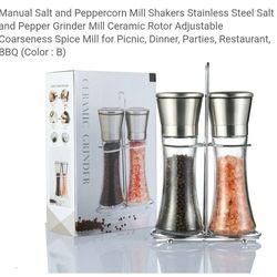 Stainless Steel Salt And Pepper Grinder(new)
