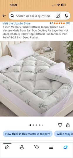 Mattress topper