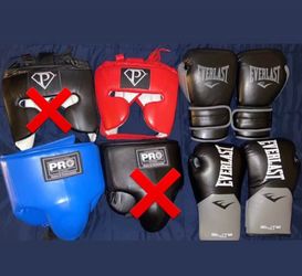Pro Boxing Gear with Shin Guards