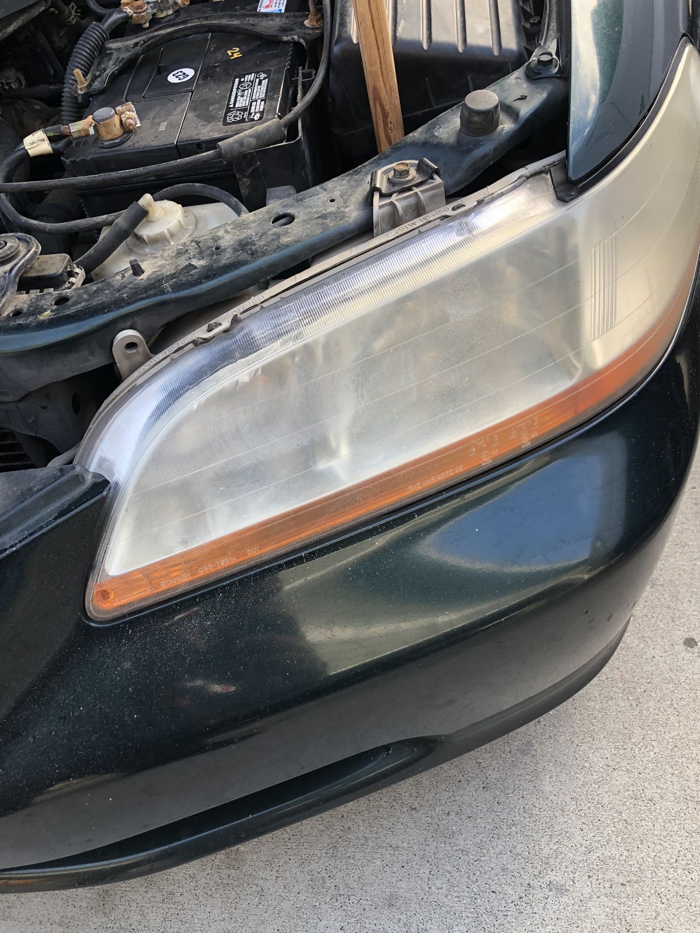 Restoration Of Headlights