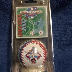 Angel's 2002 World Series Champions Baseball 