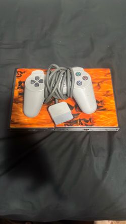Ps2 with a controller (No Cables)