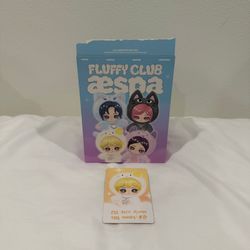 Pop Mart Aespa Fluffy Club Pendant Blind Box