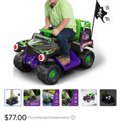 6V Baby Grave Digger Power Wheels