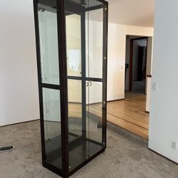 90"  tall lighted Curio Cabinet Display Case