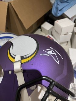 Stephon Diggs Auto Full-size Helmet