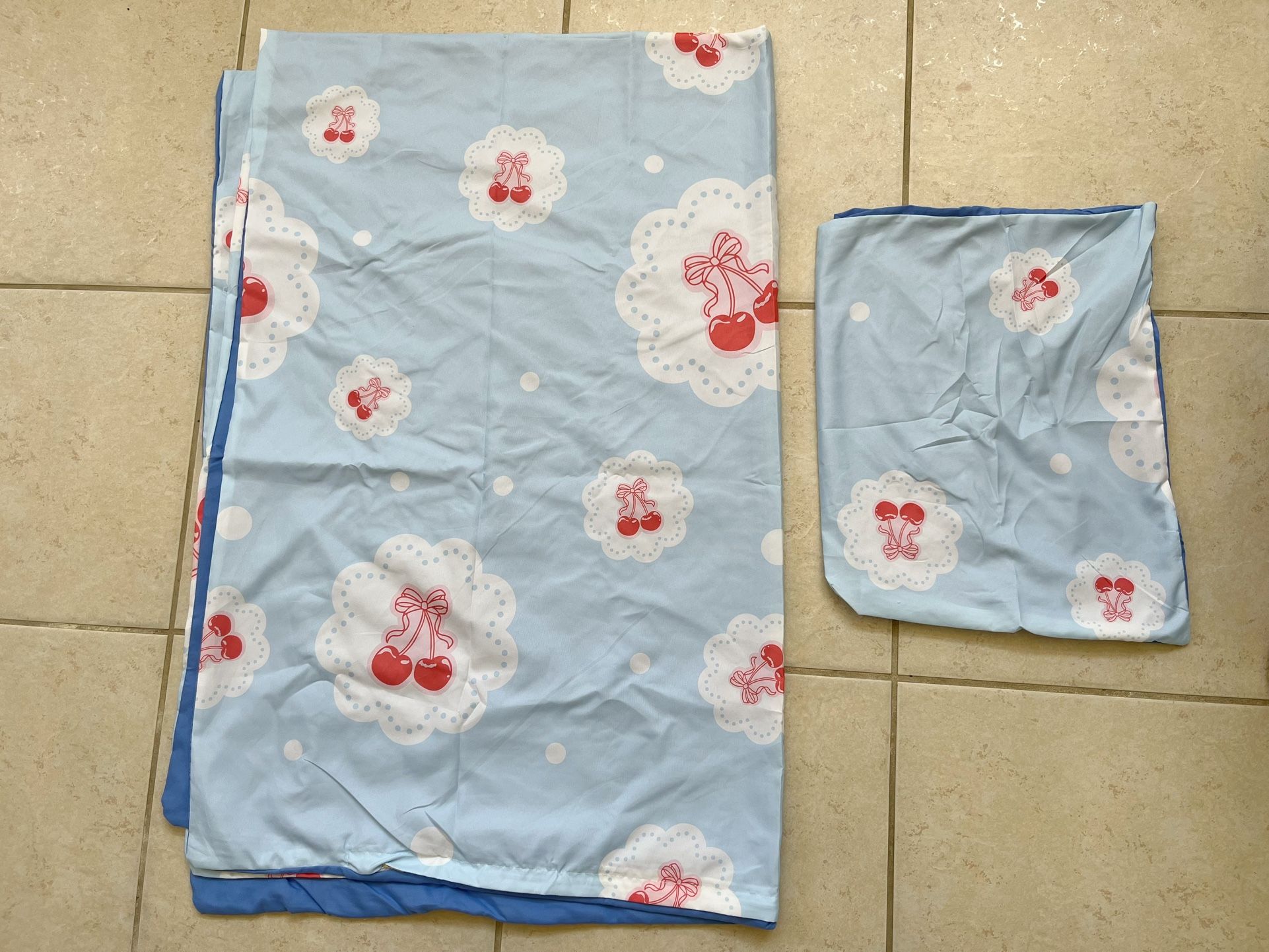 Kids Bed Duvet Cover Set: 53.15”x78.74” (135cm x 200cm) with a Pillow Cover