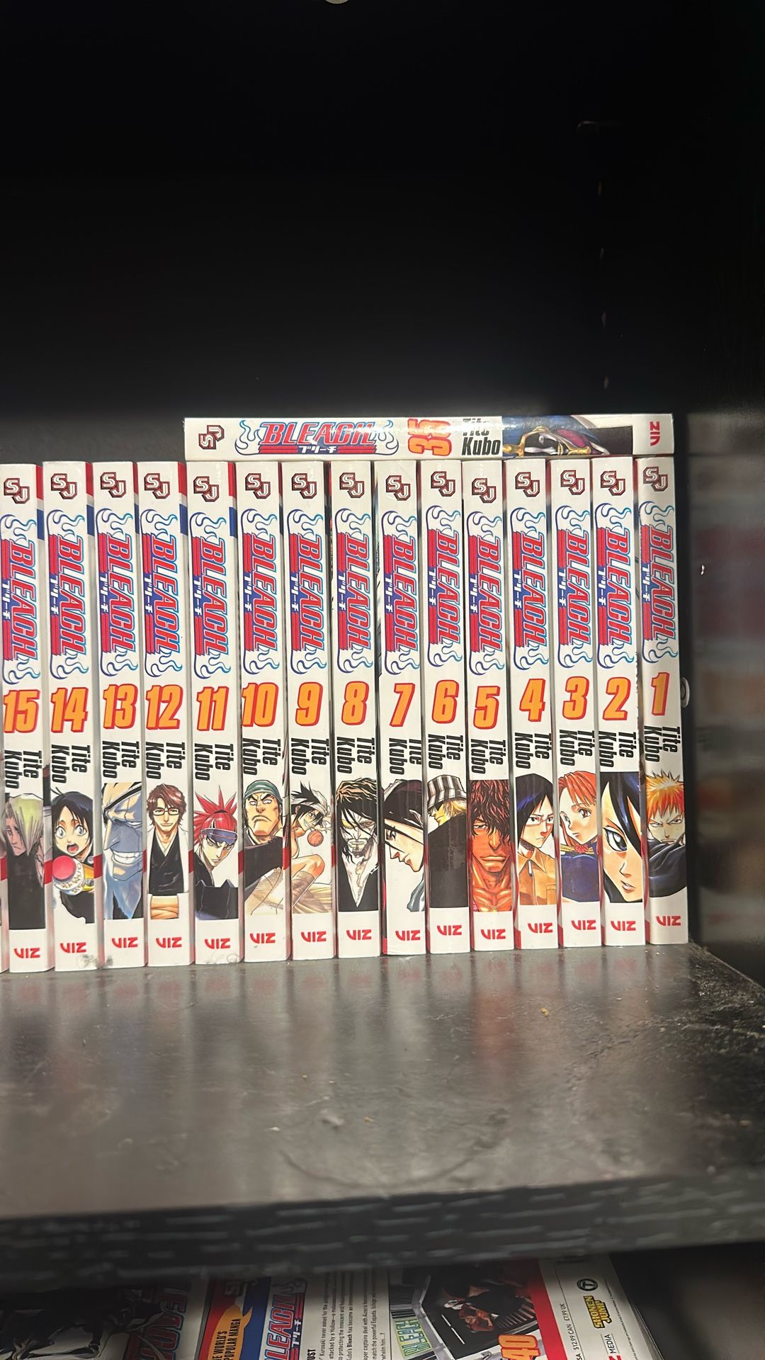 1-74 Complete Bleach Set With Signed Copy With Rukias Va Vol 54