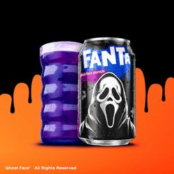 Fanta Ghost Face Punch Limited Edition 2026 Cans