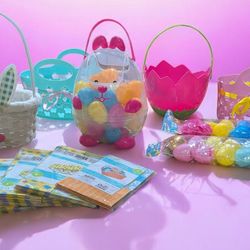 🌸🐰 Easter Baskets & Decorations Bundle – Bright & Fun! 🐣🌈