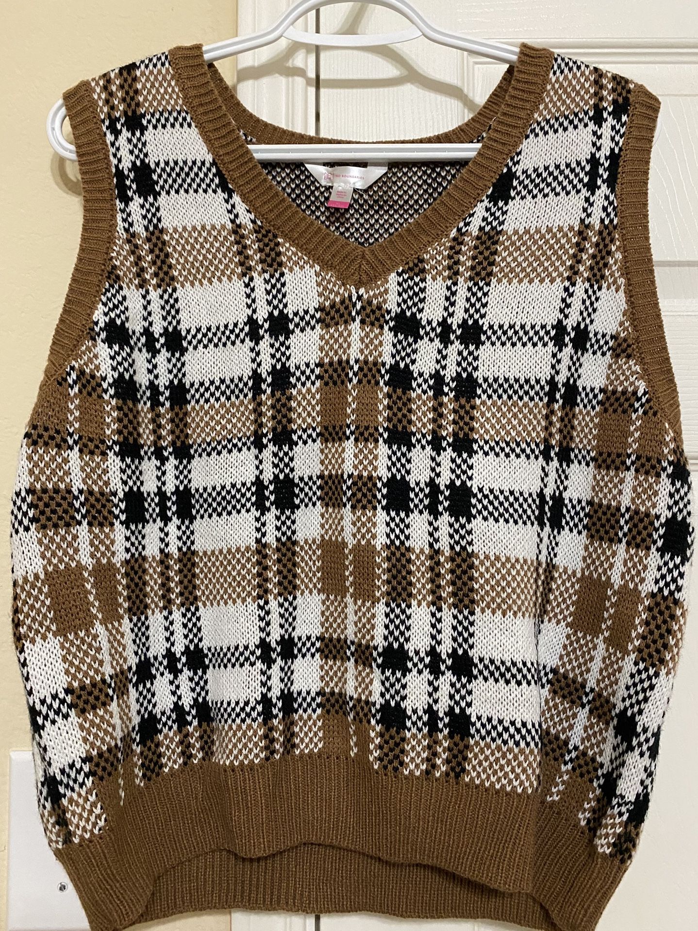 Brown Sweater Vest