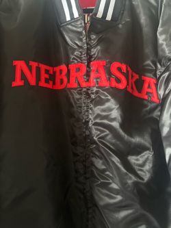 Nebraska Huskers Reversible Red & Black Warm Puffer Jacket Size 2XL