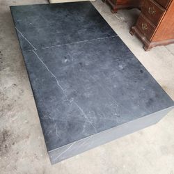 Black Marble Coffee Table -Restoration Hardware