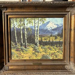 Kenneth Wyatt Painting, Peace In The Valley