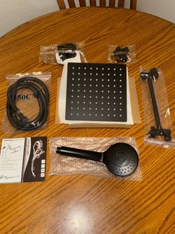 Rain Shower Head Combo Set (8Inch)