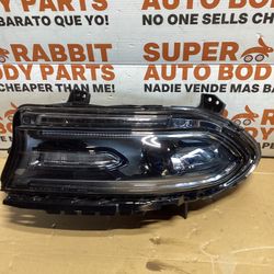 2016 Charger Driver Headlight Halogen LED DRL 2023