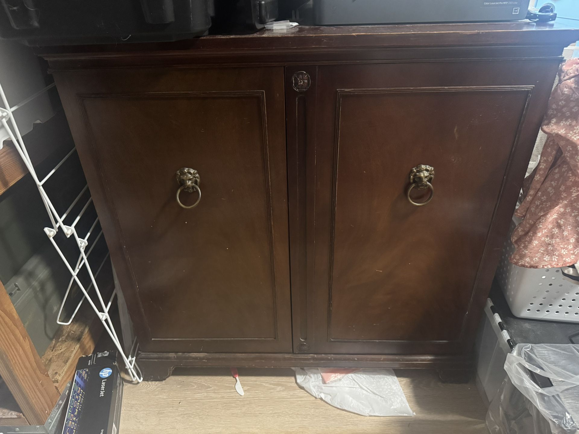 Vintage Zenith TV And Turntable Cabinet