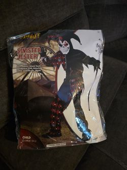 Spirit Halloween Sinister Jester Kids Costume