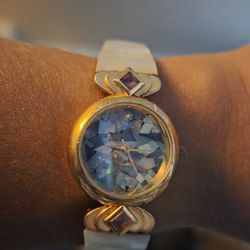 Vintage Lucoral Mosaic Face Women’s Watch