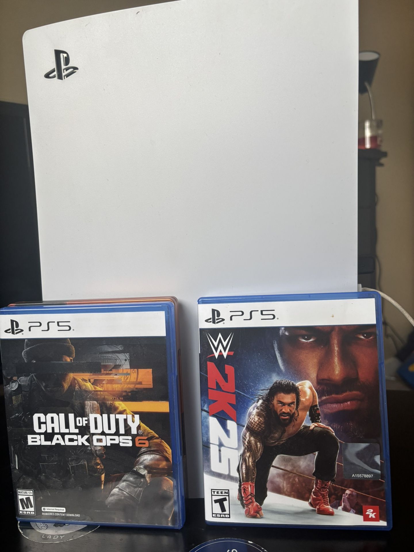 Ps5 With 2 Games And 2 Controllers 