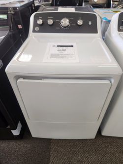 7.2 cu. ft. vented Electric Dryer in White with Auto Dry and Extended Tumble