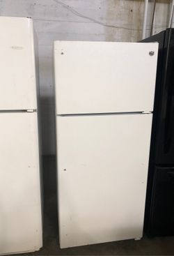 White refrigerator Ge