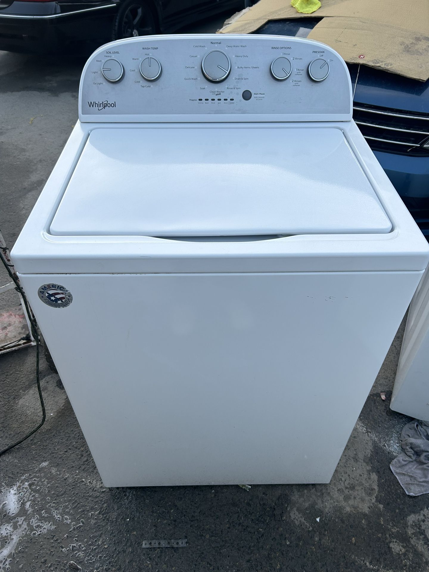Whirlpool High Efficiency Top Load Washer 