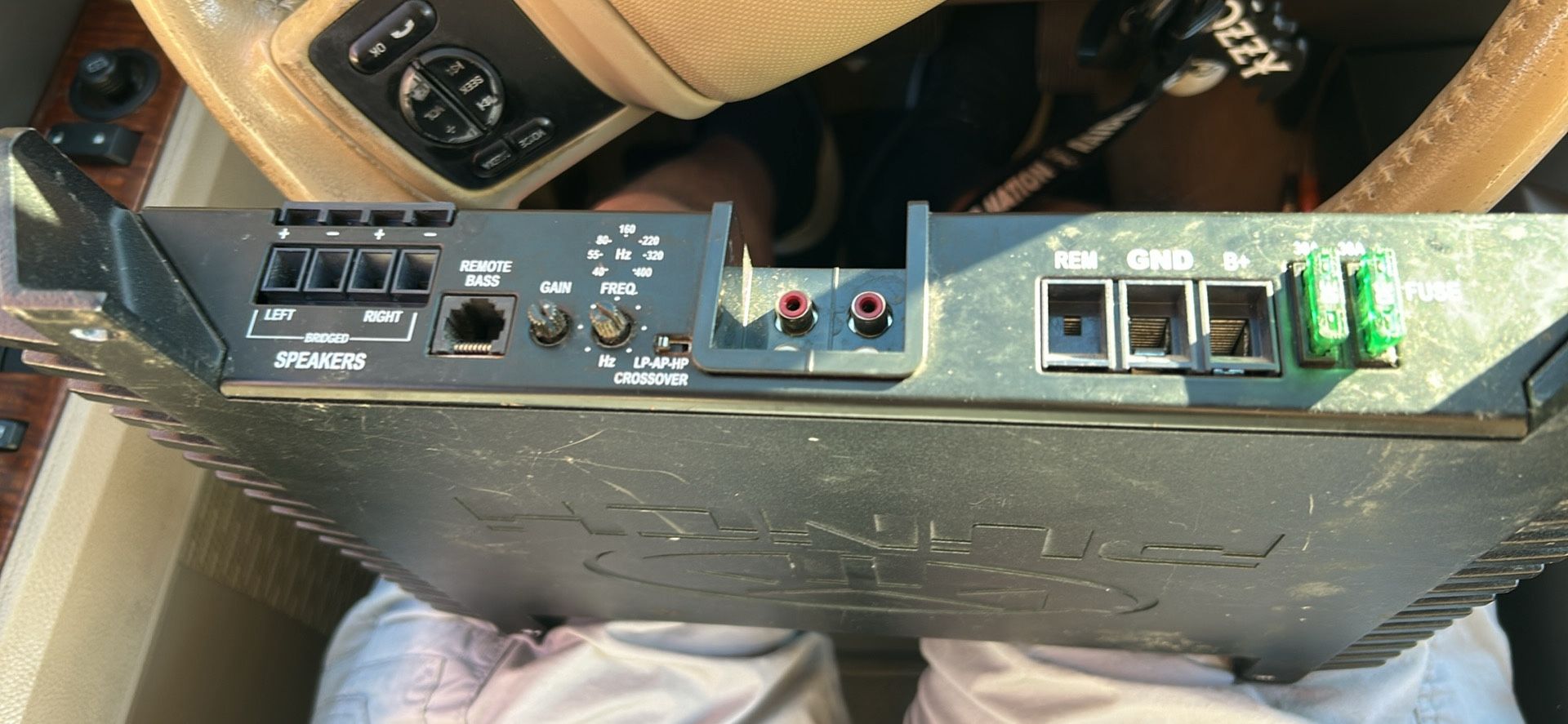 2 Channel Fosgate Amp