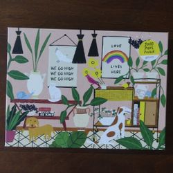 Gallison Puzzle - Love Lives Here, 1000 Pieces 