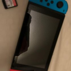 Nintendo Switch Neon Blue & Neon Red Joy-con