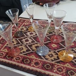 Antique Apertif Glasses
