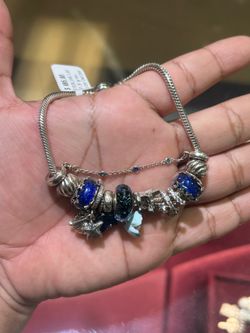 925 - 47.9 GRMS - CHARM BRACELET - PANDORA