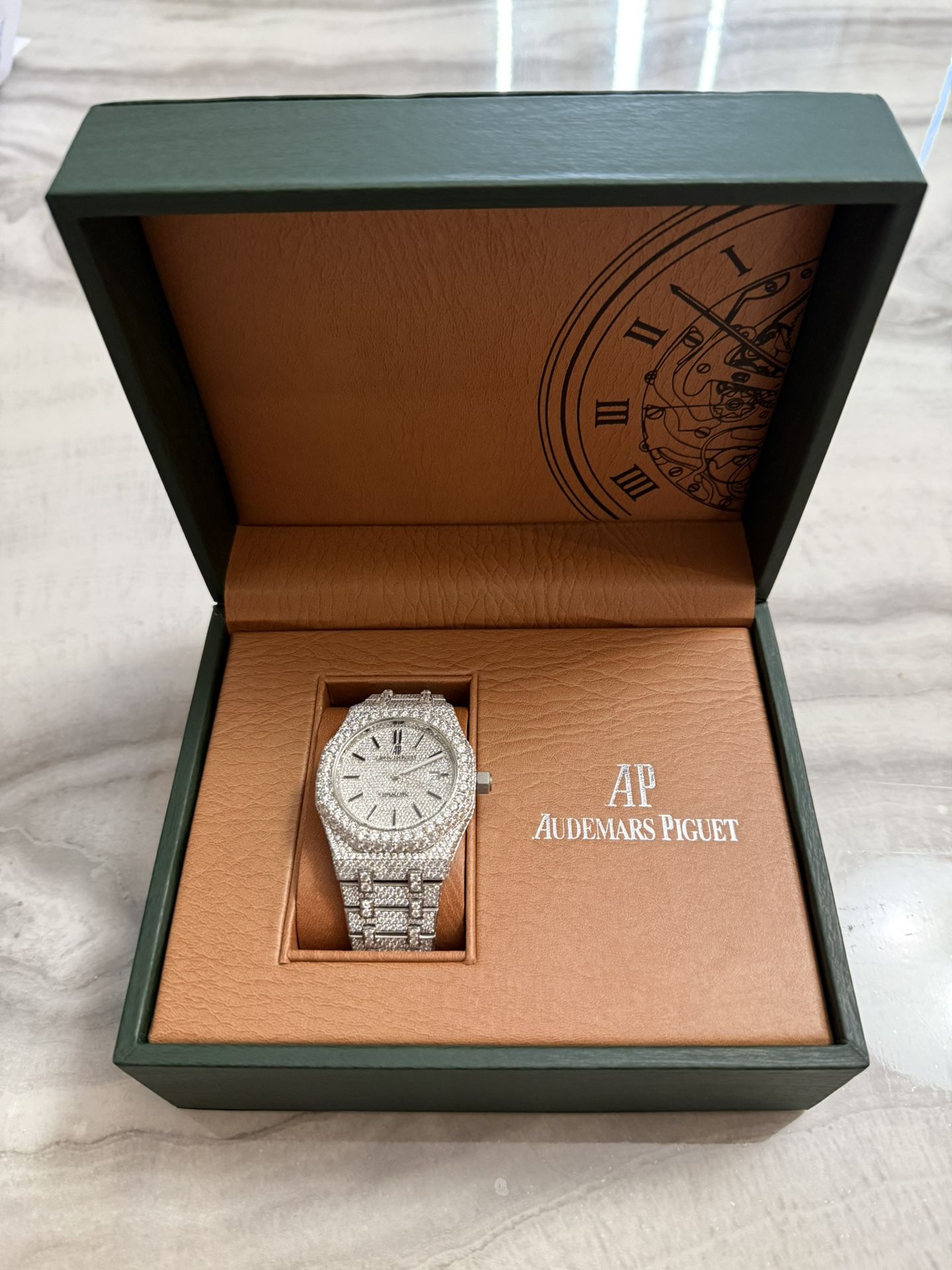 AP Moissanite Watch - Lab Grown