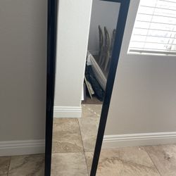 Black Framed Mirror