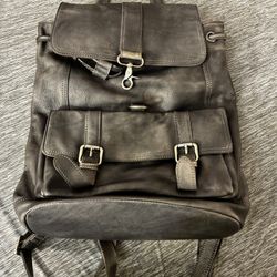 Genuine Leather Backpack 