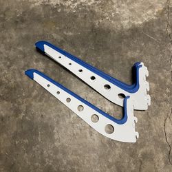 8-Piece Surfboard/Paddle Board Wall Rack - Extra Arms