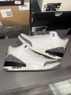 Jordan 3 white cement reimagine Sz 12