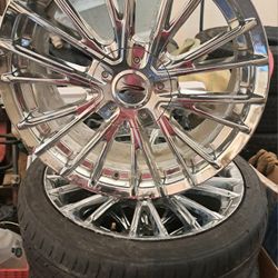 18in Platinum Universal 5 Lug Wheels