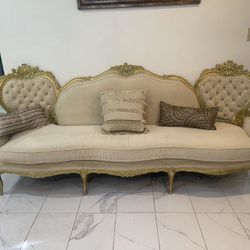 Antique Loveseat Set