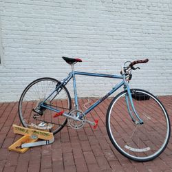 52cm vintage steel Takara 12-spd road / hybrid bike w/bullhorns