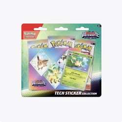 Pokemon TCG: Prismatic Evolutions Tech Sticker Collection [Leafeon] *FACTORY SEALED*