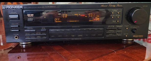 Pioneer VSX-4800 Vintage AV Receiver – Tested Works Great – Classic Powerful Sound