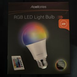 RGB Light Bulb 