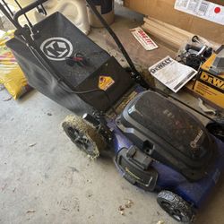 Kobalt Electric Lawnmower - Used Once 