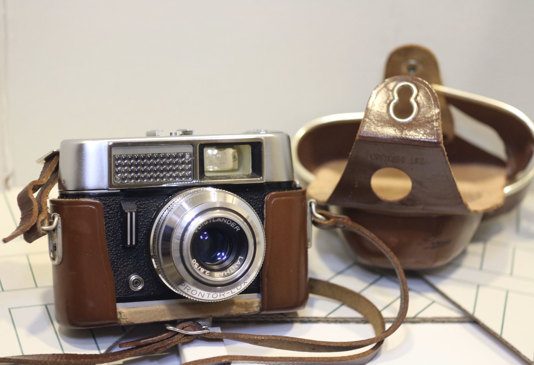 Vintage Voigtlander Vito Automatic Rangefinder 35mm camera.