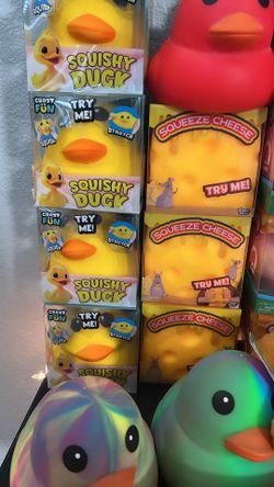 Cheese and Ducky squishy
