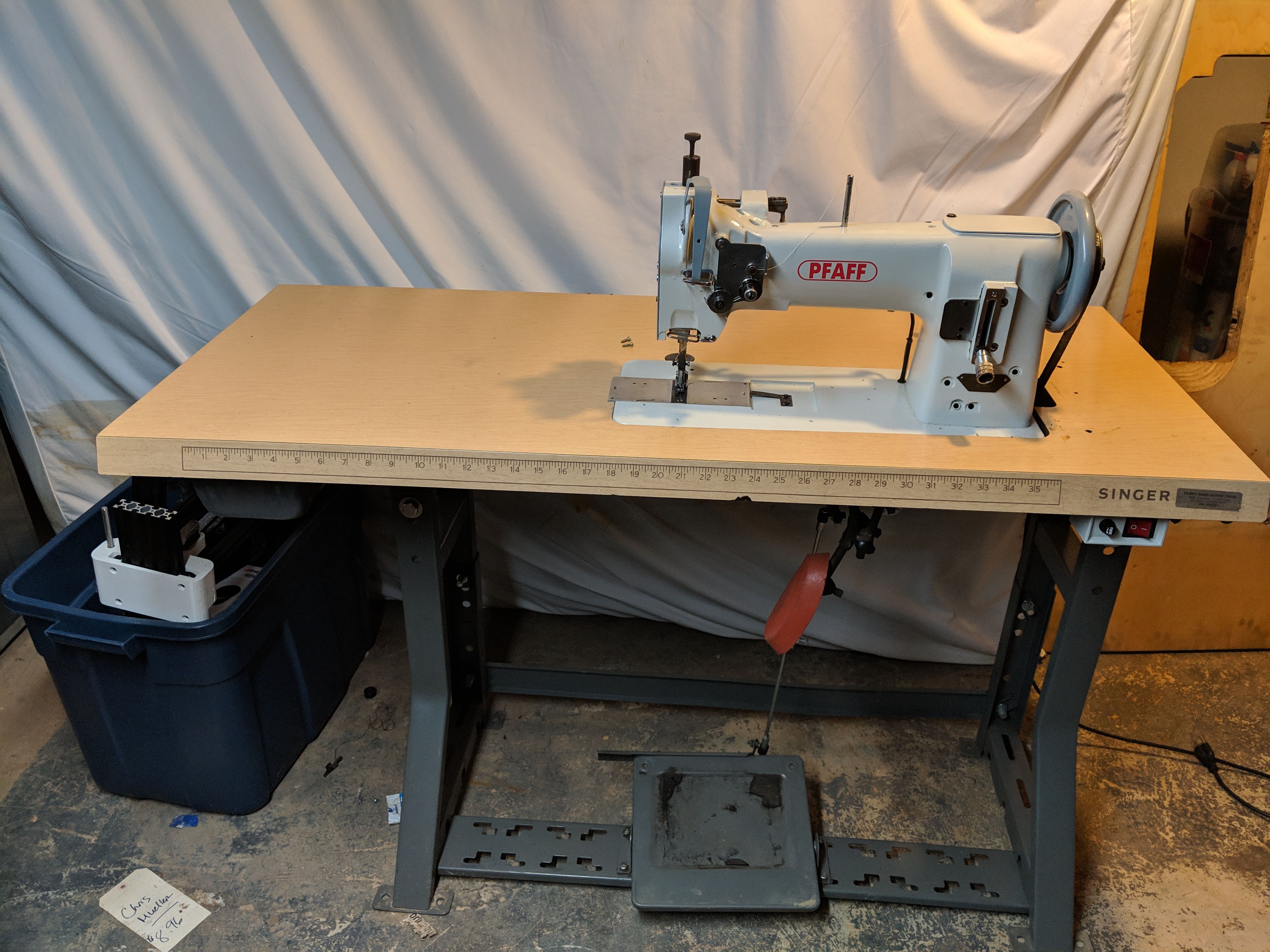 Pfaff 145 Industrial walking foot sewing machine