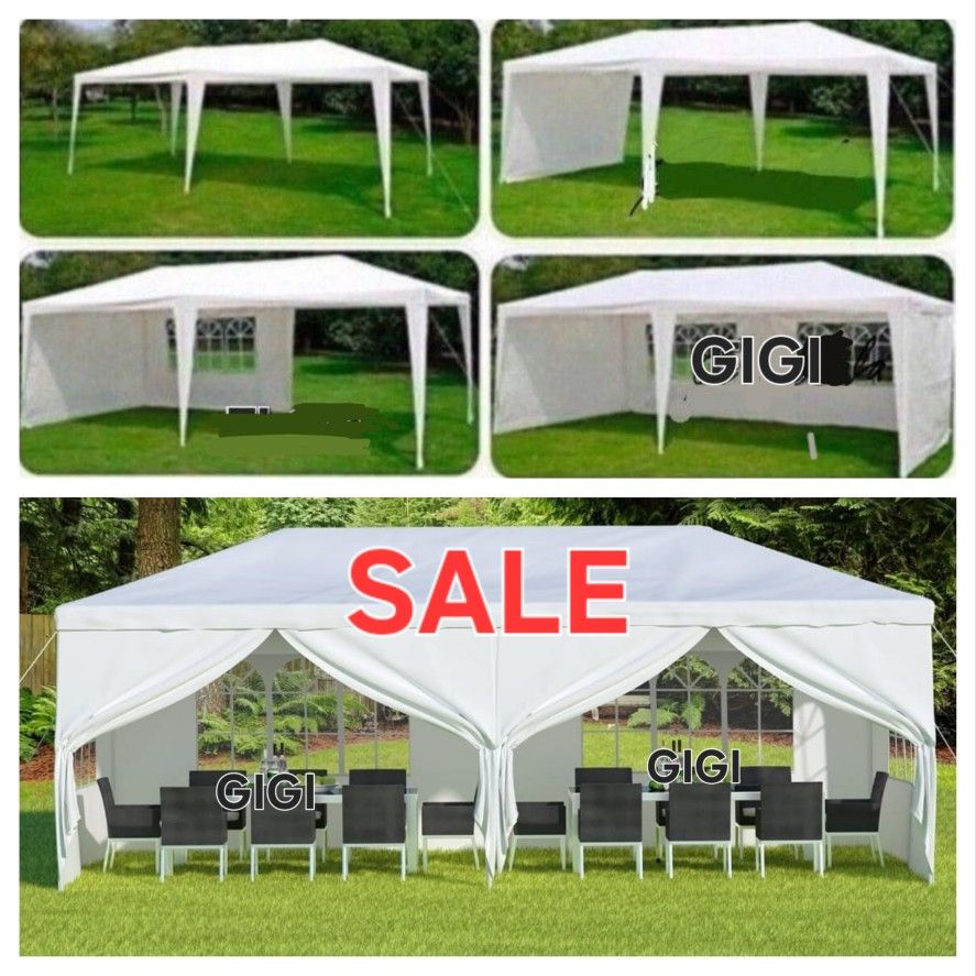 Canopy Party Tent 10x20,6 Removable Sidewalls Include, Carpa For Sale