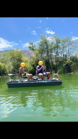 Nice Bass Boat And Trailer Ready To Go
